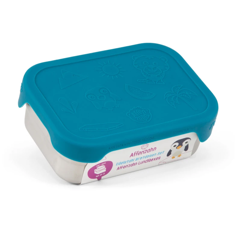 Affenzahn - Boites à Goûter Requin - Conservation De La Nourriture – Image 2