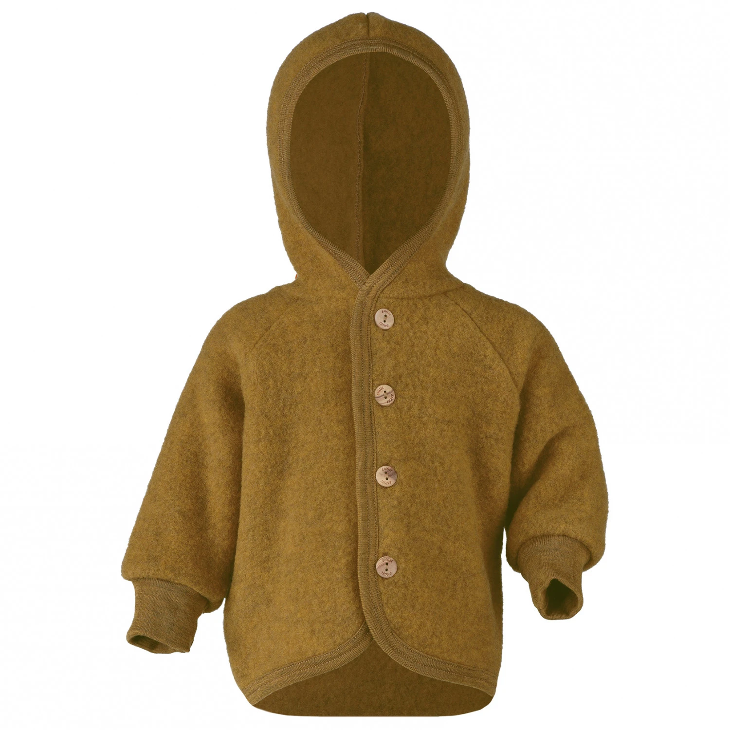 Engel - Kinder Kapuzenjacke Mit Holzknöpfen - Veste En Laine – Image 5